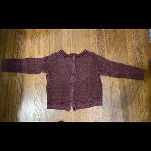 Maroon Purple Sweater Brand: MOTH Size: Kids Large